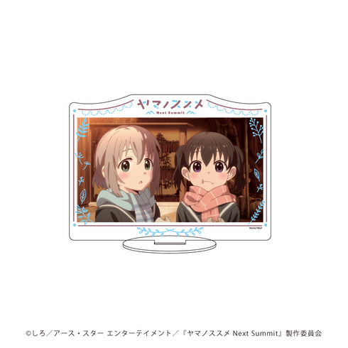 『ヤマノススメ Next Summit』キャラアクリルフィギュア 11/雪村あおい&倉上ひなた(場面写イラスト)